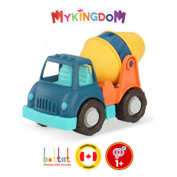 Xe bồn đồ chơi Battat Wonder Wheels chân thực cho trẻ