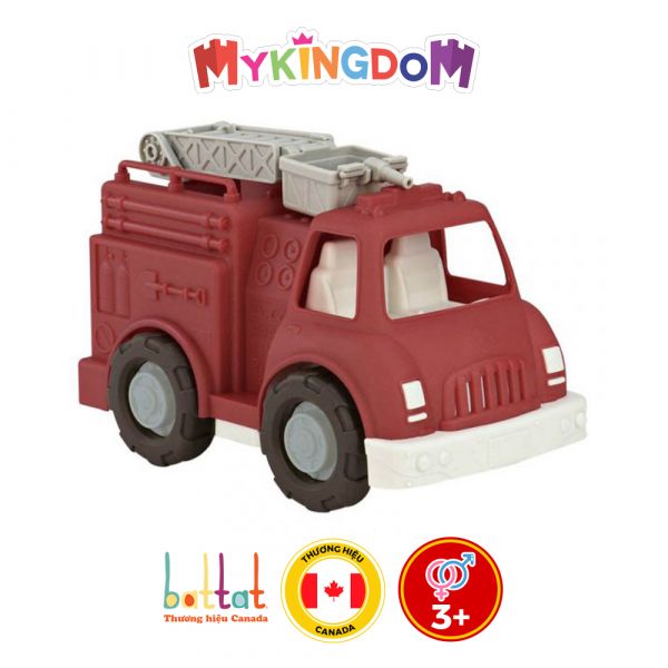 Xe cứu hỏa đồ chơi Battat Wonder Wheels với thang nâng