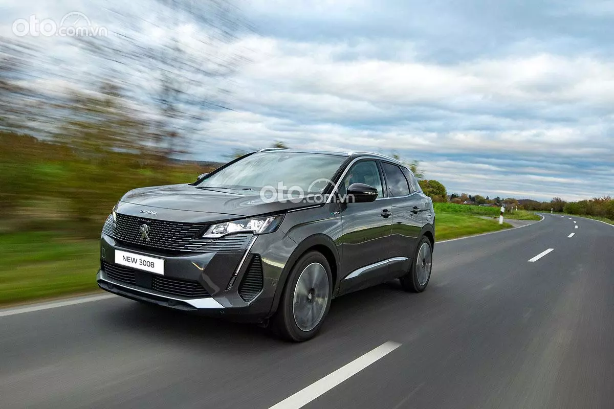 Ngoại thất xe Peugeot 3008 phiên bản mới - Chi tiết bảng giá xe Peugeot 3008