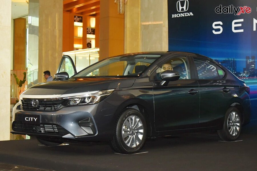 Phong cách thể thao, năng động của xe ô tô chạy Grab Honda City