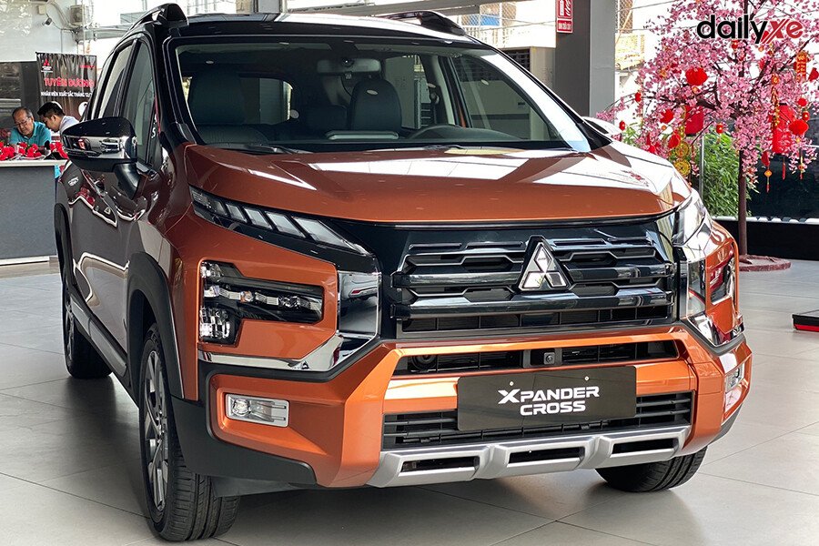 Thiết kế mạnh mẽ, phong cách Crossover của xe ô tô chạy Grab Mitsubishi Xpander
