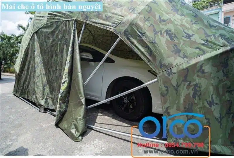 Nha De Xe Hinh Ban Nguyet 15 Orco Com Vn
