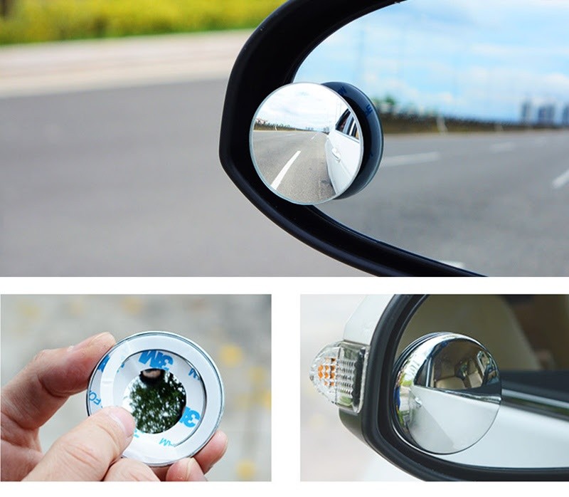 Gương cầu lồi cho xe ô tô giúp mở rộng tầm nhìn