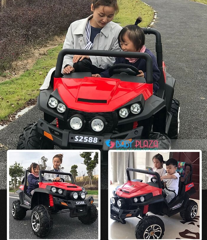 Siêu xe ô tô điện trẻ em S2588 2 chỗ ngồi