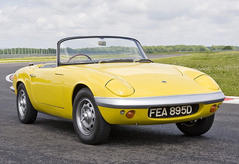 Ô tô Lotus Elan 1963 sử dụng khung gầm hình xương sống