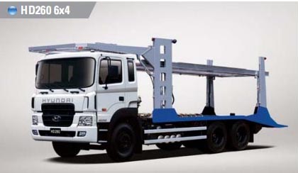 Xe chở ô tô con cỡ lớn vận chuyển số lượng xe nhiều hơn