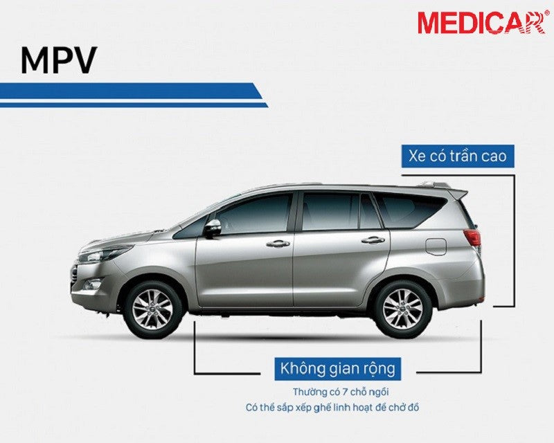 Không gian nội thất rộng rãi của xe MPV - Phân loại các dòng xe ô tô MPV/Minivan