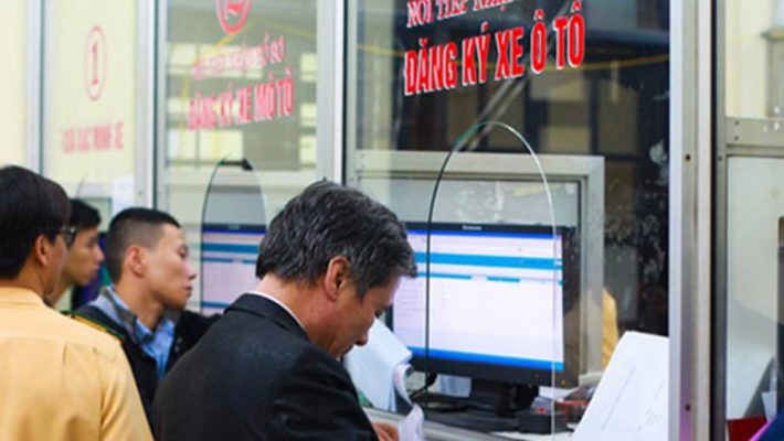 Điểm đăng ký xe ô tô tại Phòng CSGT Công An Tphcm