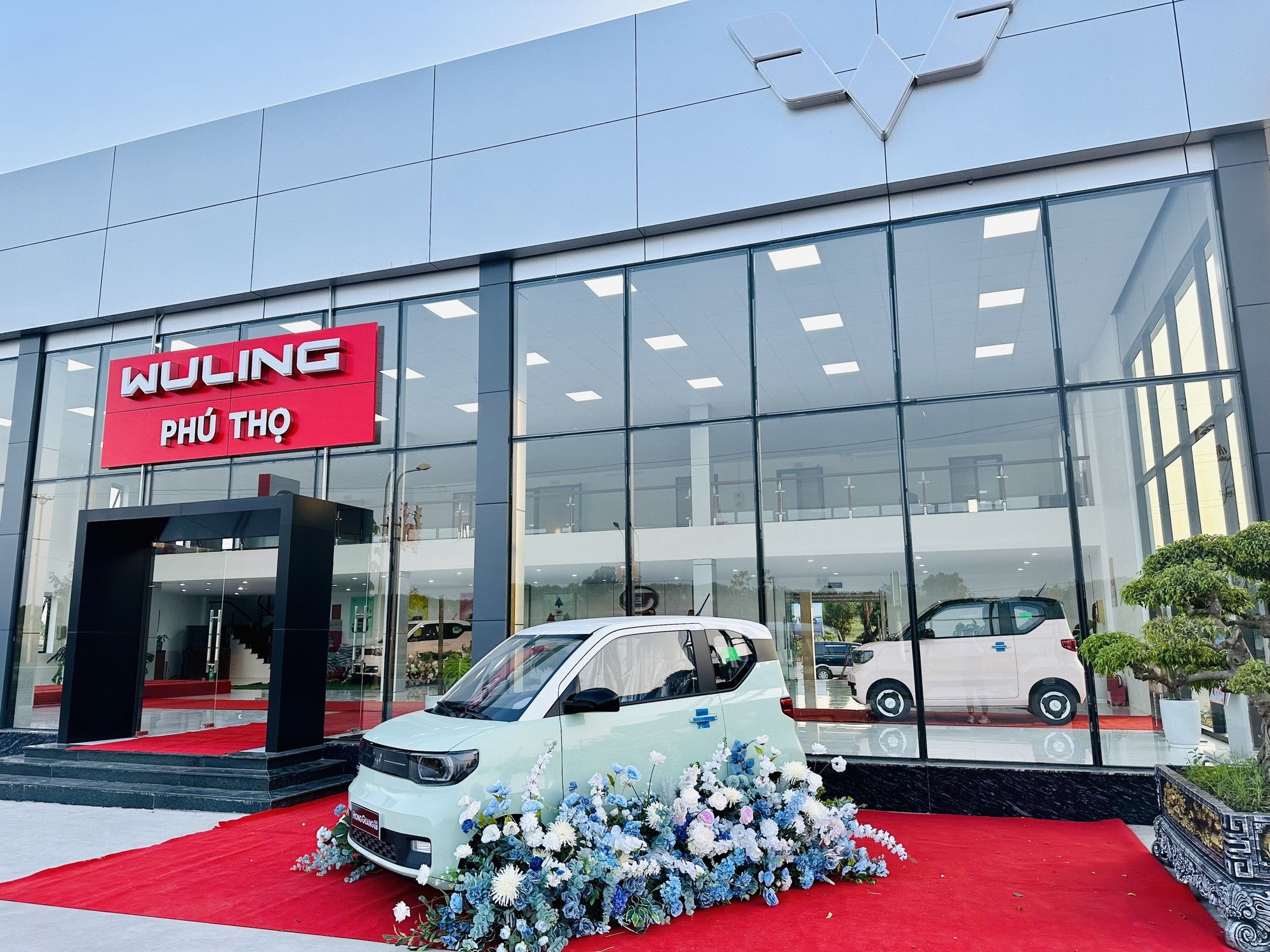 Dây chuyền lắp ráp xe ô tô điện Wuling Mini EV tại Việt Nam