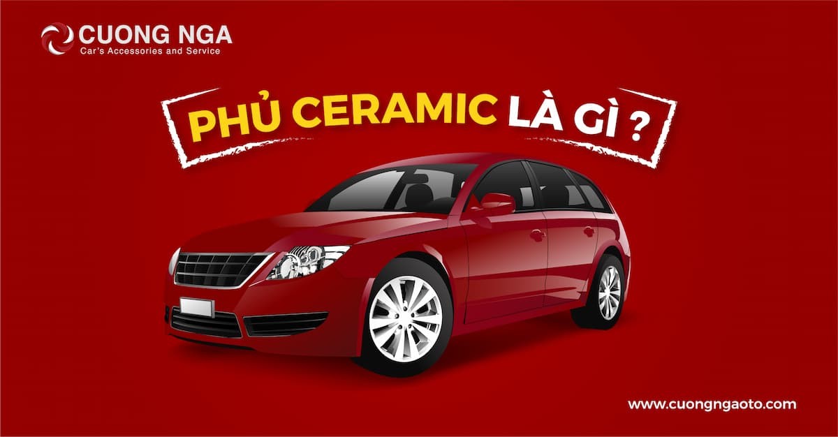 Hình ảnh minh họa phủ bóng Ceramic xe ô tô là gì