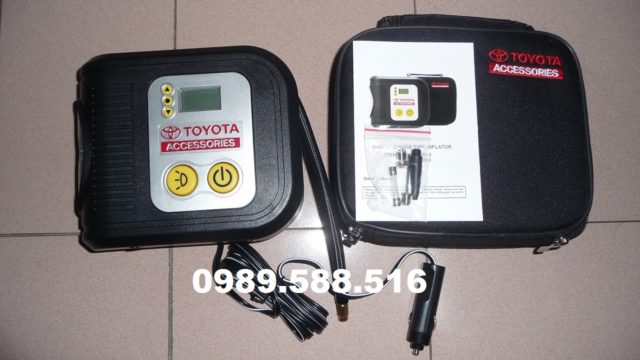 Bơm xe ô tô mini Honda - Phụ kiện tiện lợi cho xe