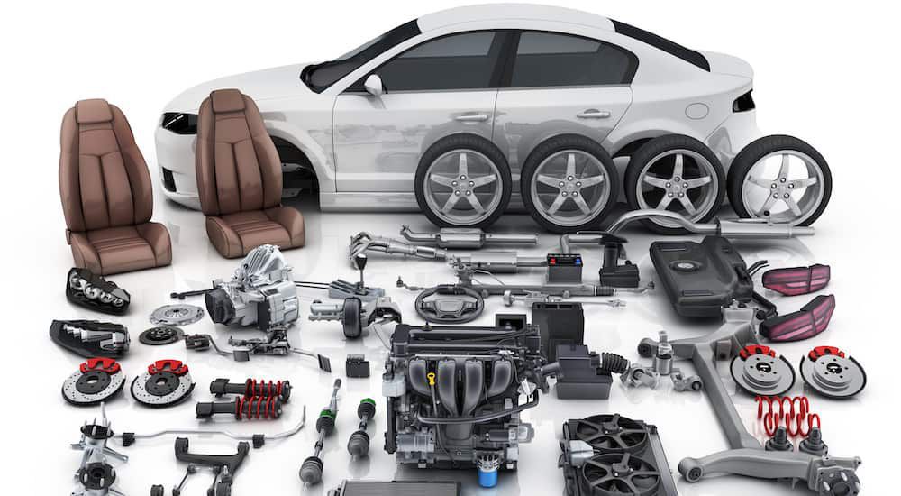 Các loại phụ tùng xe ô tô phổ biến tại các chợ ở Trung Quốc