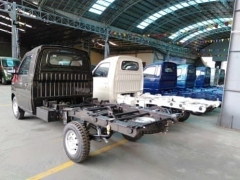 Thiết kế tổng thể xe ô tô xát xi tải Kenbo Vũ Linh
