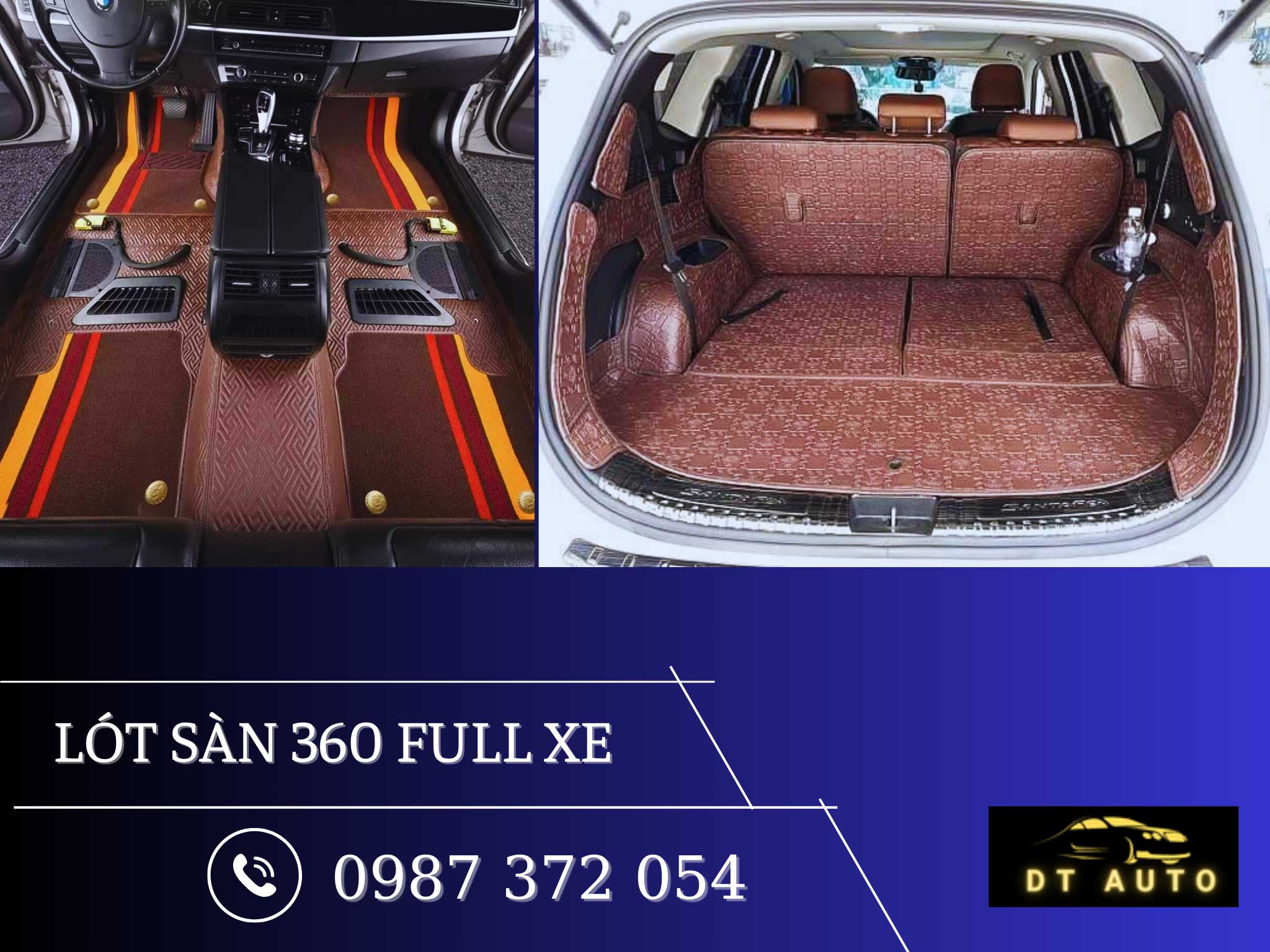 Bọc sàn simili xe ô tô tại HCM