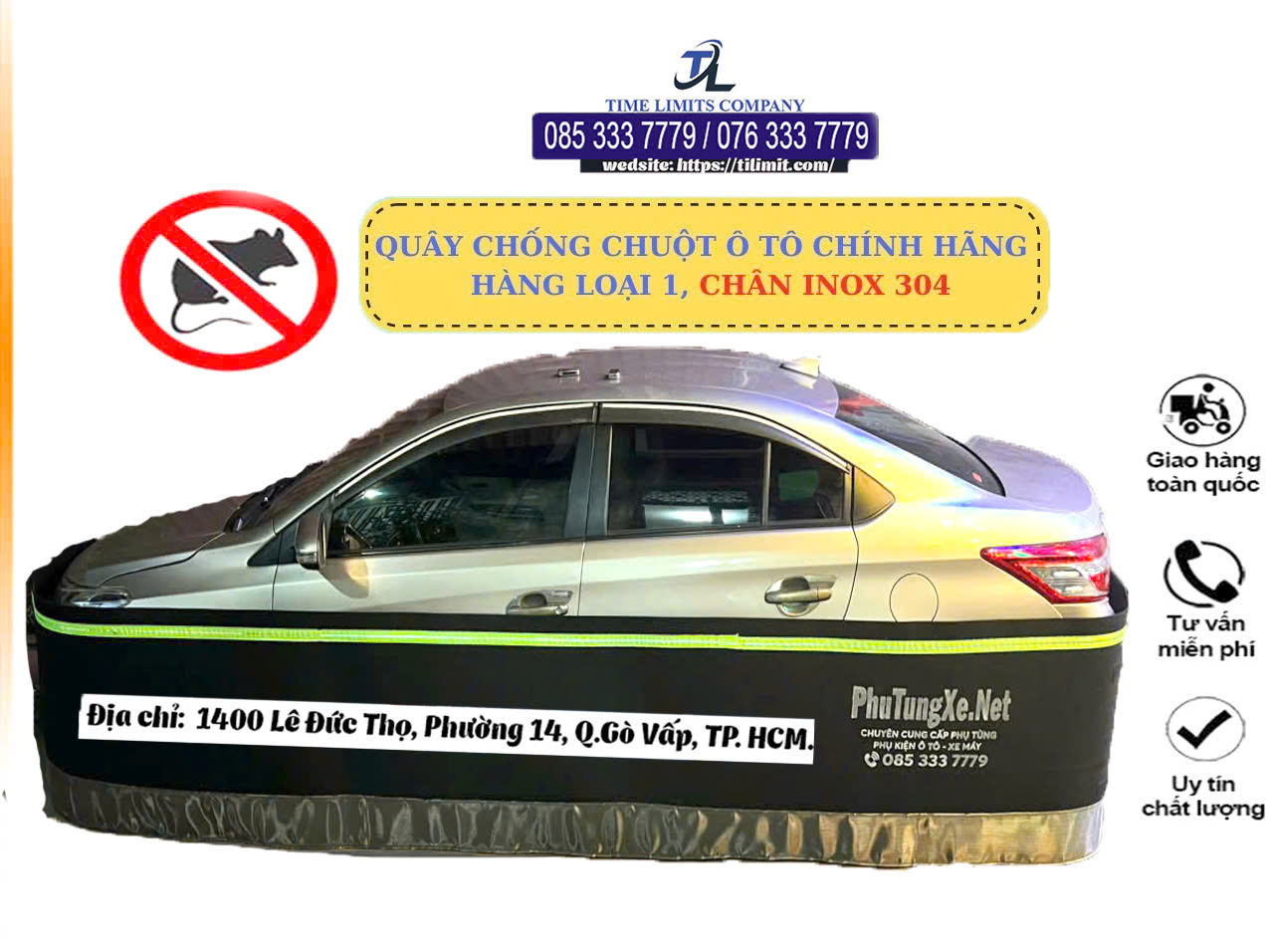 Chi tiết lưới quây chống chuột cho khoang động cơ xe Kia Sorento