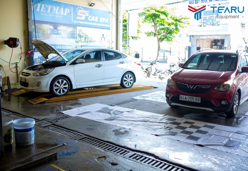 Kiểm tra lại toàn bộ xe sau khi vệ sinh