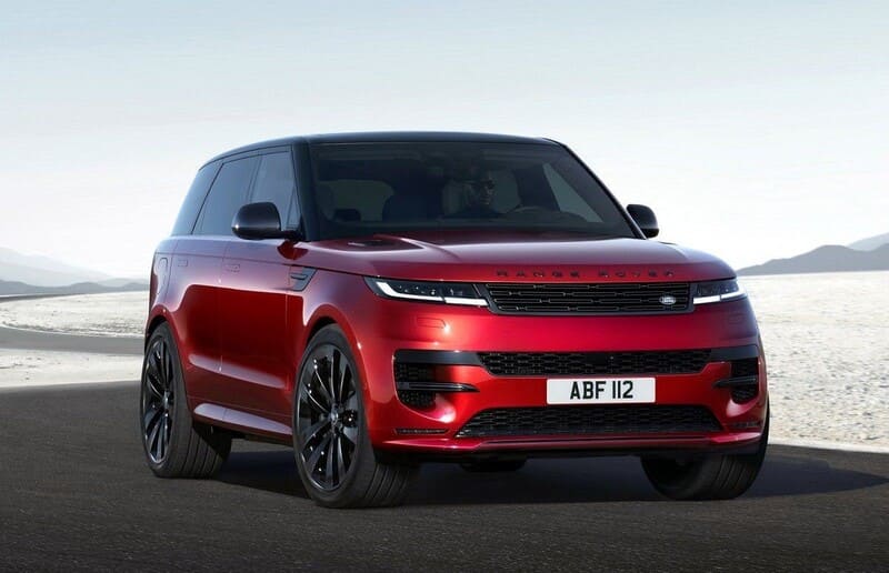 Xe ô tô Range Rover Sport màu đỏ - Sự kết hợp thể thao và sang trọng
