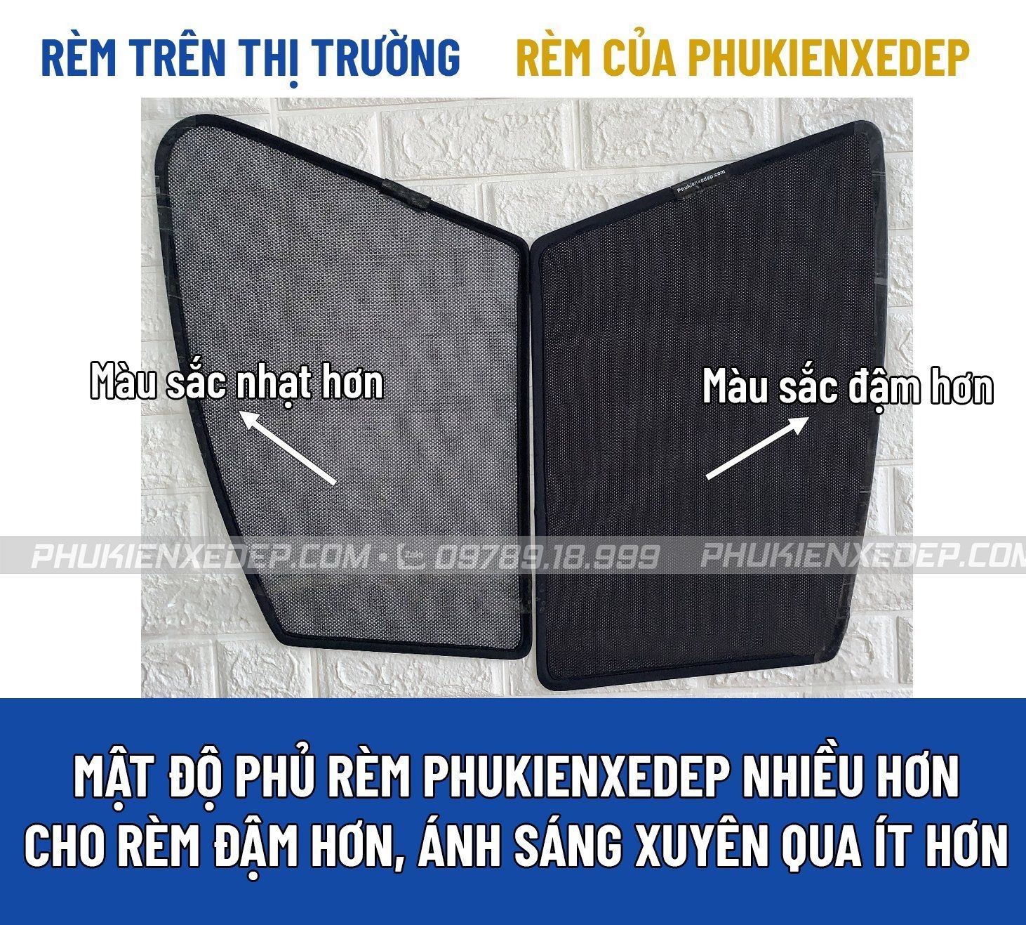 So sánh hiệu quả cản nắng giữa rèm che nam châm cho xe Chevrolet và rèm thông thường