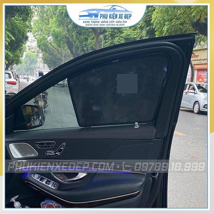 Rèm che nắng ô tô Mercedes S450 chính hãng, chất lượng cao
