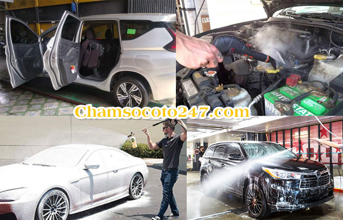 Quy trình rửa xe ô tô quận 5 đúng chuẩn