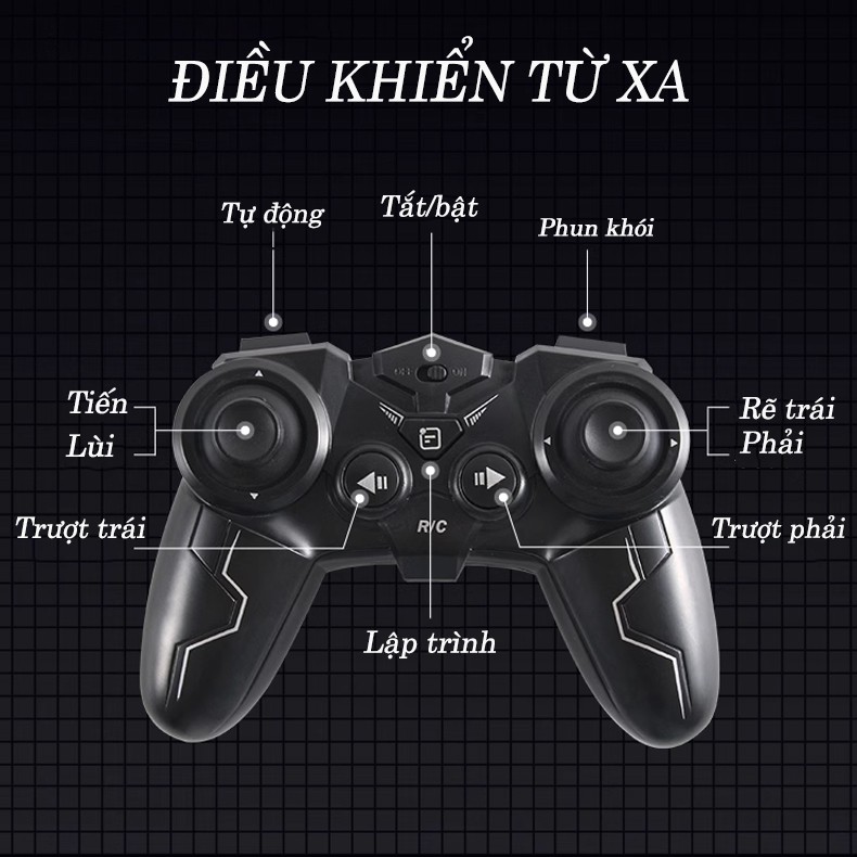 Xe ô tô cá mập S883 di chuyển trên địa hình đá gồ ghề