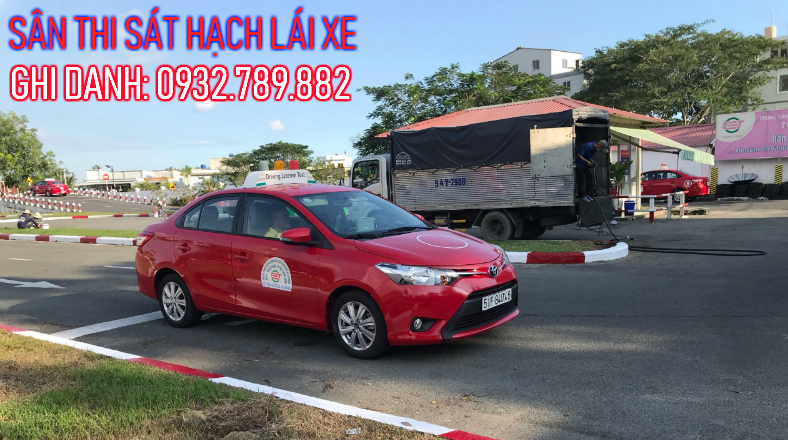Sân thi sát hạch học lái xe ô tô Tân Phú