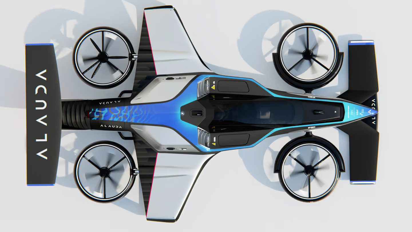 Cấu trúc bên trong và động cơ của siêu xe ô tô bay Airspeeder Mk4