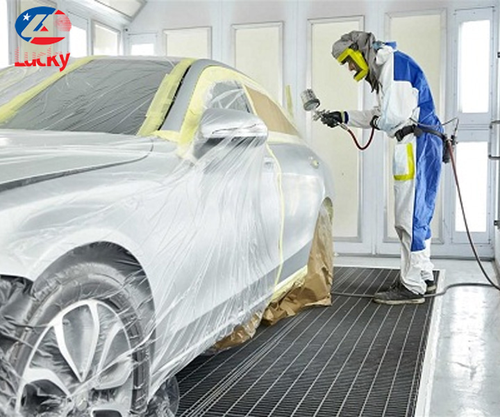 Bảo hộ khi thực hiện sơn dặm xe ô tô