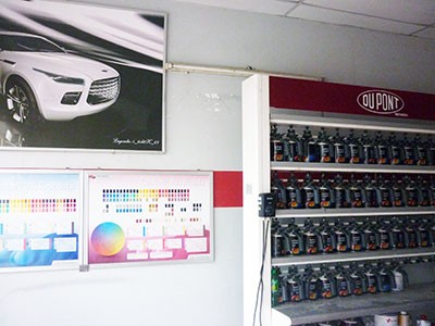 Công nghệ sơn xe hơi hiện đại