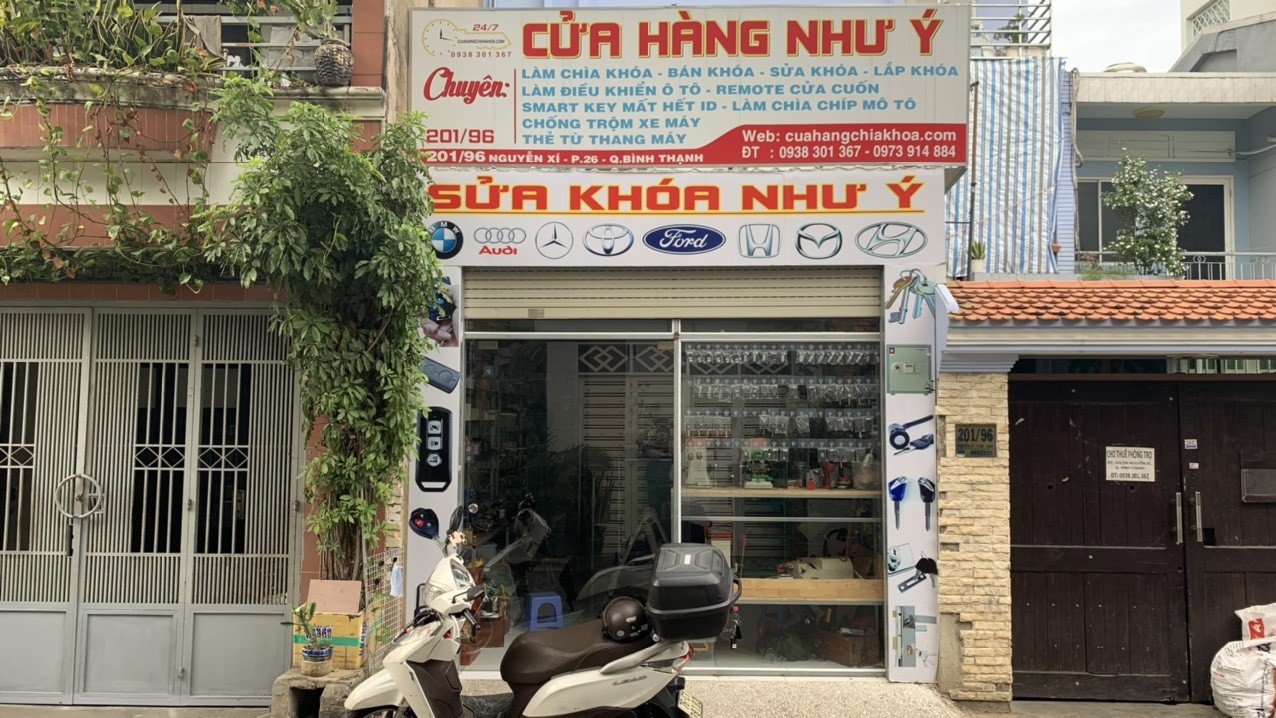 Địa chỉ thay ổ khóa cửa xe ô tô