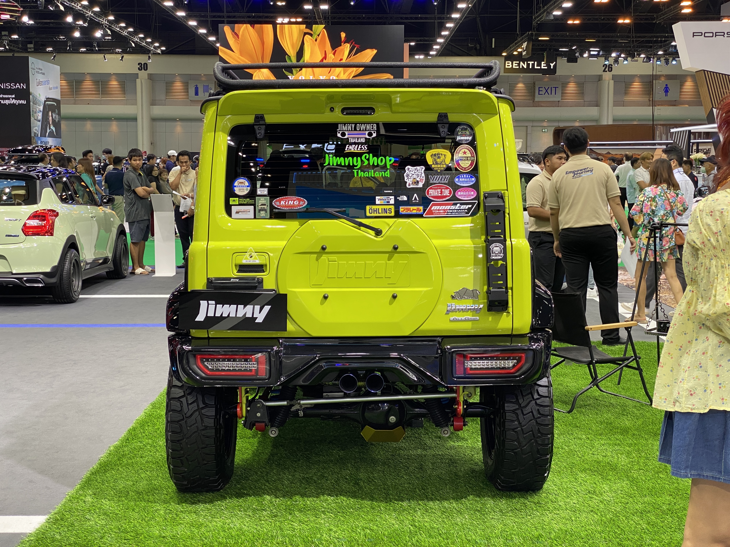 Ngoại thất Suzuki Jimny từ nhiều góc độ