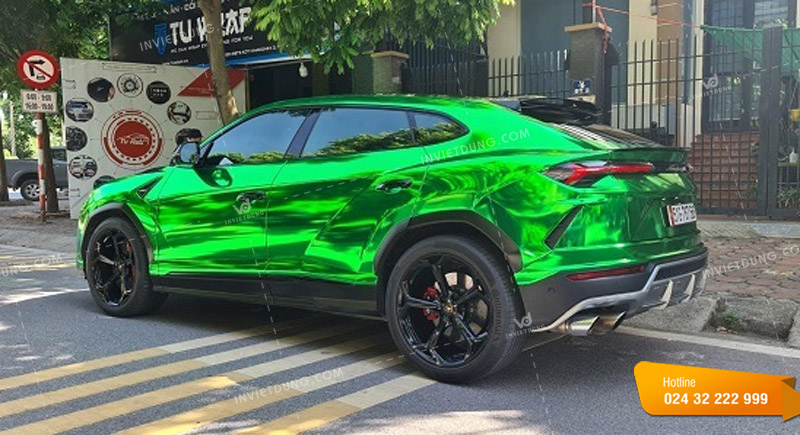 Tem trùm đổi màu xe ô tô tại Hà Nội