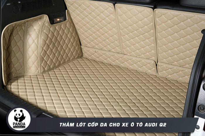 Lót cốp da cao cấp cho xe ô tô Audi Q2