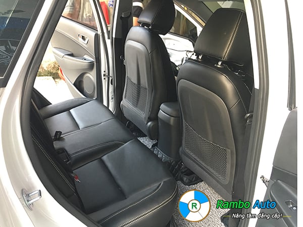 Thảm lót sàn xe ô tô 6D cho hàng ghế trước Hyundai Kona