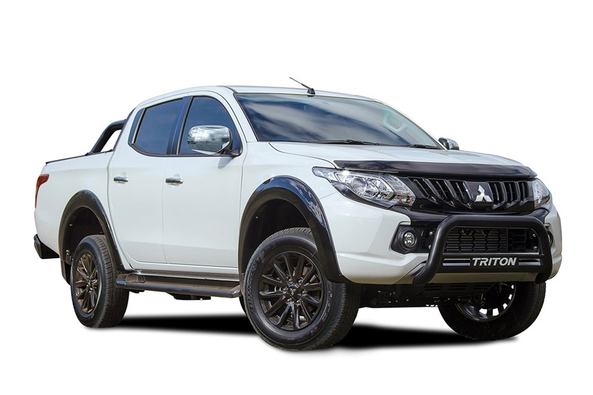 Thân xe và mâm xe Mitsubishi Triton 2018 cũ