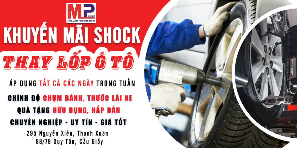 Dịch vụ chăm sóc lốp chuyên nghiệp, đảm bảo an toàn và hiệu suất cho xe ô tô Mỹ Tâm