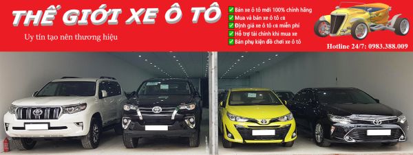 Mặt tiền hoặc không gian trưng bày của Thế Giới Xe Ô Tô