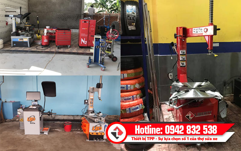 Thiết bị sửa chữa lốp xe ô tô