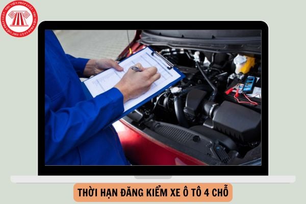 Giấy chứng nhận và tem kiểm định xe ô tô 4 chỗ