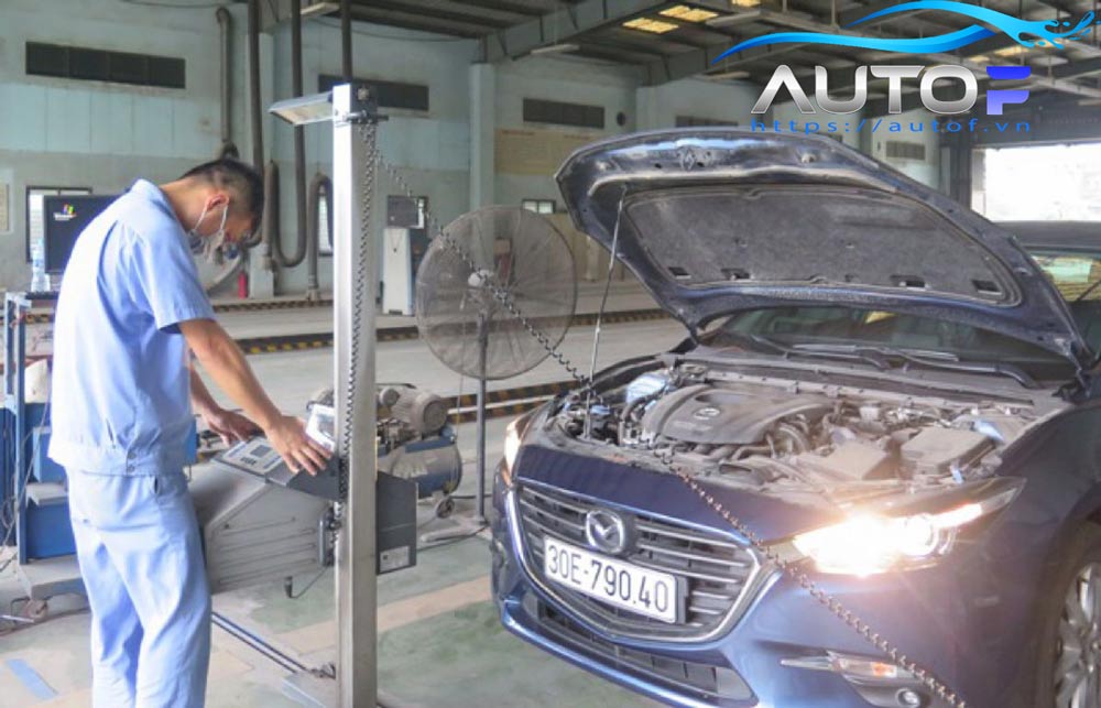 Thực hiện quy trình đăng kiểm xe ô tô cũ tại trung tâm