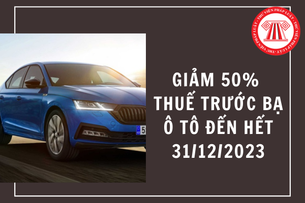 Mức thuế trước bạ xe ô tô mới nhất hiện nay