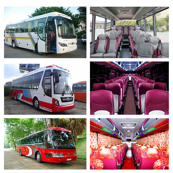 Các loại xe ô tô khách đi Cửa Lò phổ biến