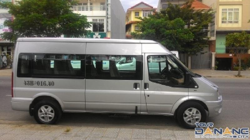 lựa chọn xe ô tô 16 chỗ cho nhóm đông từ Huế đi Đà Nẵng