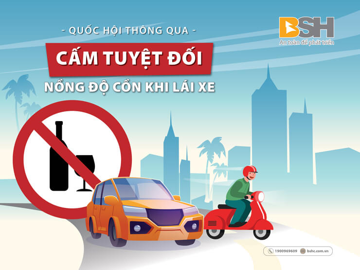 Quy định nồng độ cồn khi lái xe ô tô tại Việt Nam