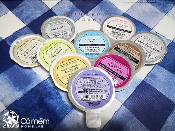Lọ tinh dầu treo xe ô tô Bath & Body Works đa dạng mùi hương