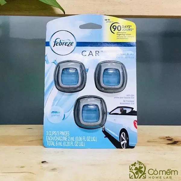 Tinh dầu khử mùi xe ô tô Febreze nhỏ gọn tiện lợi