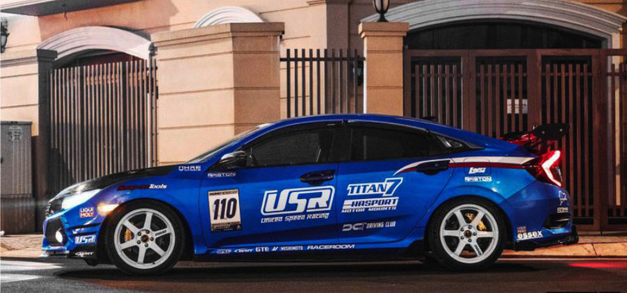 Decal dán sườn xe 4 chỗ họa tiết đồ họa