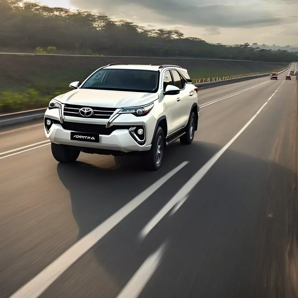 Mô hình xe ô tô Fortuner ngoại thất