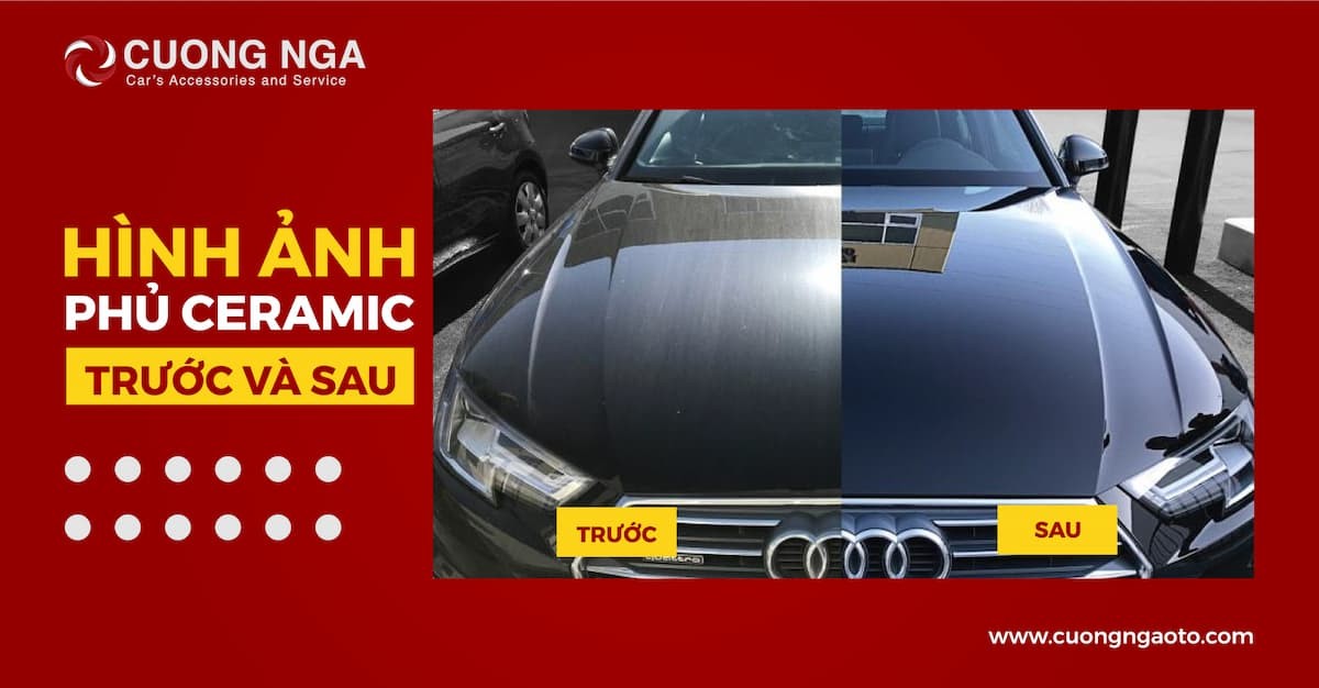 Hình ảnh Cường Nga tiến hành phủ ceramic
