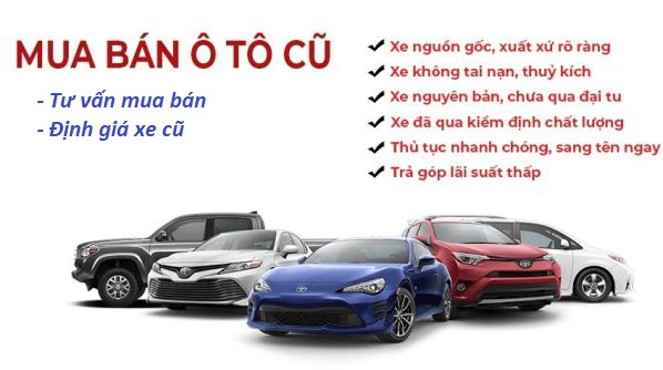 Xe ô tô cũ Daklak: Kinh nghiệm mua bán
